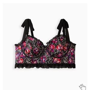 Torrid underwire satin bralette